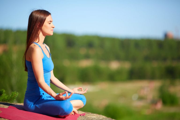 Meditation Positions - Sitting on the floor