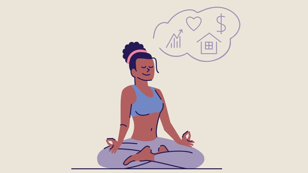 Visualisation Meditation - practising visualisation.