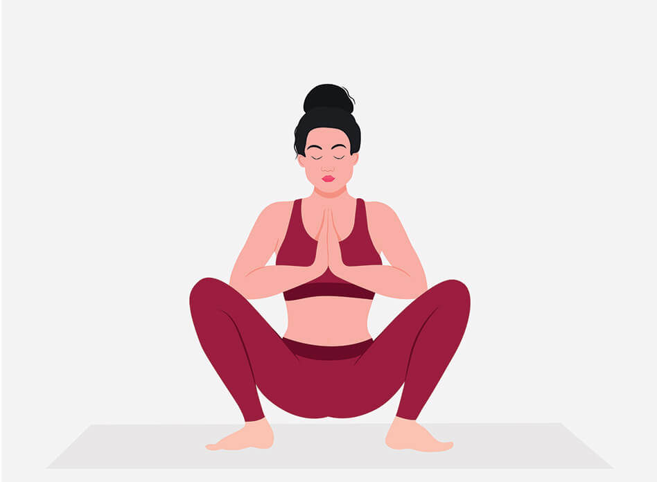 Garlands Pose Chakra Yoga