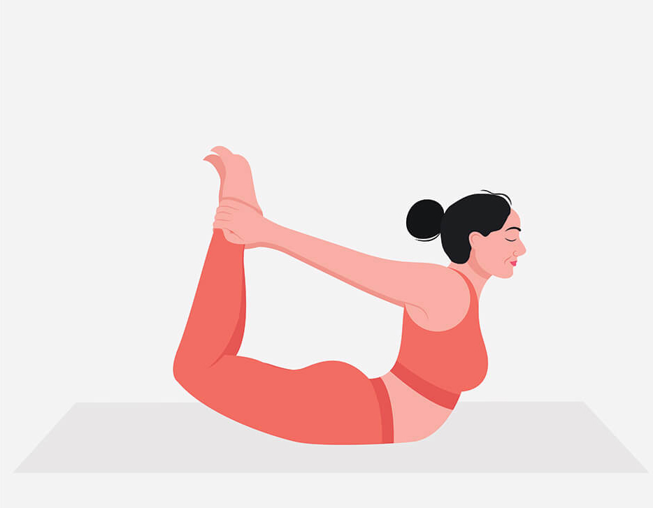 Bow Pose Chakra Yoga