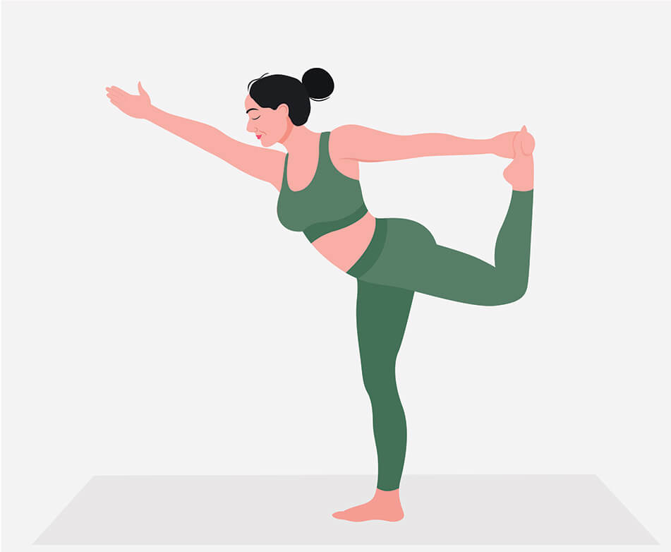 Dancer Pose - chakra yoga